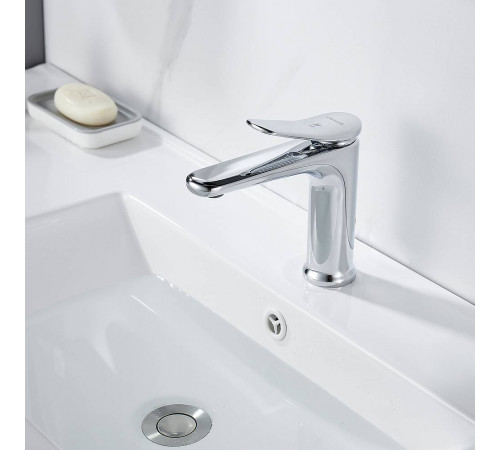 Смеситель для раковины Shevanik S4701, хром
