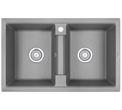 Кухонная мойка Granula 8101, АЛЮМИНИУМ