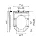 Крышка-сиденье для унитаза Terminus Классик 92S02W, белый