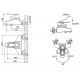 Смеситель для ванны Bravat LOOP F6124182CP-01-RUS, хром