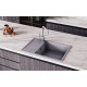 Кухонная мойка Ulgran Quartz Prima 760-05, бетон