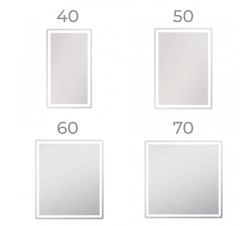 Зеркало VIGO Geometry Classic 400