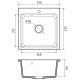 Кухонная мойка GranFest SMART 430, черный