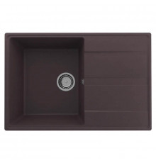 Кухонная мойка Ulgran Quartz Prima 750-06, трюфель