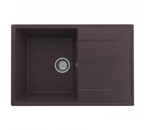 Кухонная мойка Ulgran Quartz Prima 750-06, трюфель