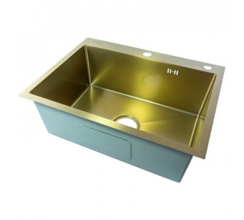 Мойка для кухни Fmark FSC6045C, матовое золото