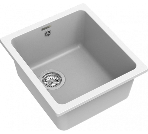 RIVELATO Мойка BERKANA 35 подст.монтаж 1-чаш 415*455 brina арт.