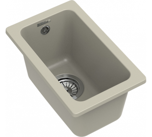 RIVELATO Мойка BERKANA 25 подст.монтаж 1-чаш 305*455 topazio арт.