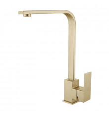 Смеситель для кухни Fmark FS8132C, матовое золото