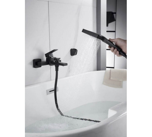 Смеситель для ванны Knotlor KN-22/BL, черный