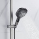 Душевая система Rose R1056T, оружейная сталь