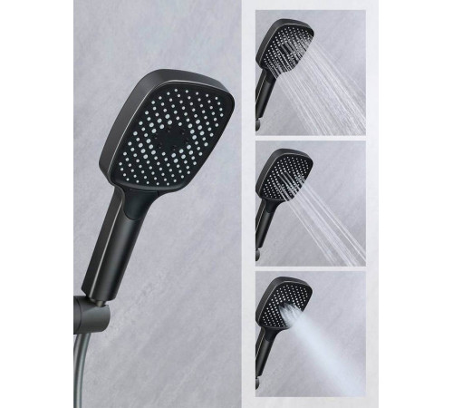 Душевая система Prohanss P62.24.09, графит