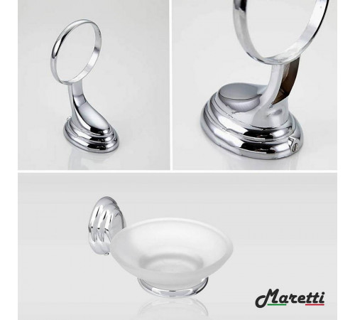 Мыльница Maretti Karla KA8012010, хром