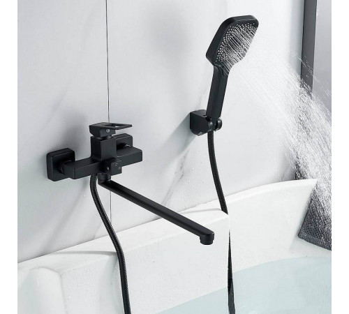 Смеситель для ванны Raffine F2296H, черный