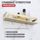 Полка для ванной комнаты Raglo R340.03.03, золотой сатин