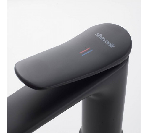 Смеситель для раковины Shevanik S4701H, черный