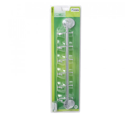 Планка с шестью крючками FIXSEN EUROPA FX-21805-6, хром