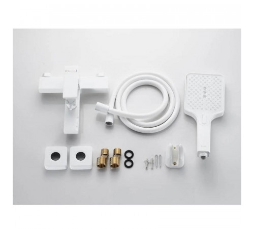 Смеситель для ванны Knotlor KN-22/WY, белый