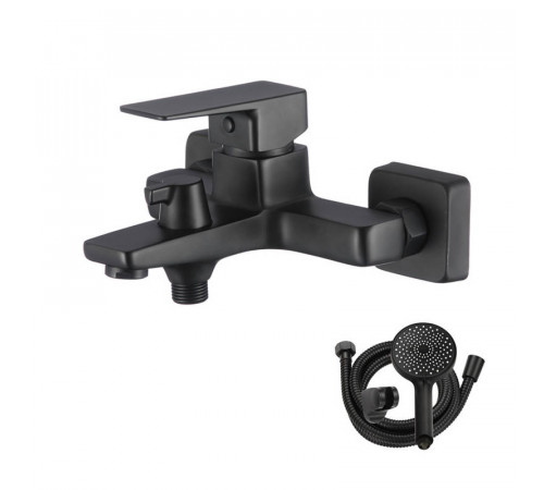 Смеситель для ванны WesnaArt NARCIS NAR06-310BL-25201, черный