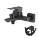 Смеситель для ванны WesnaArt NARCIS NAR06-310BL-25201, черный