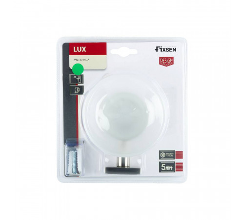 Мыльница FIXSEN LUX SATIN FX-16008, сатин