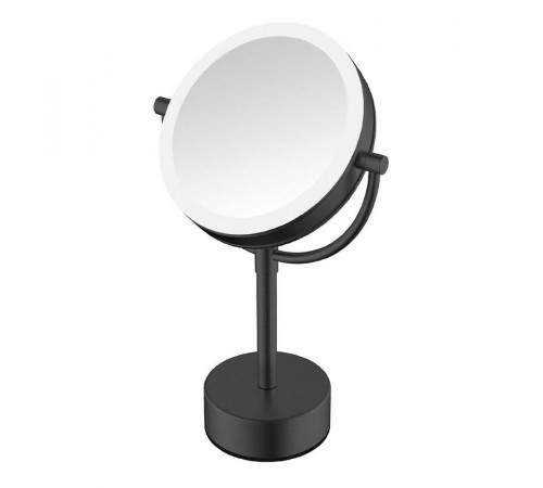 Зеркало косметическое JAVA S-M221H, черный