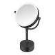 Зеркало косметическое JAVA S-M221H, черный