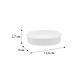 Мыльница FIXSEN ROUND WHITE FX-451-4, белый
