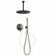 Душевая система встраиваемая FILARETE Roun FL1024BG, графит
