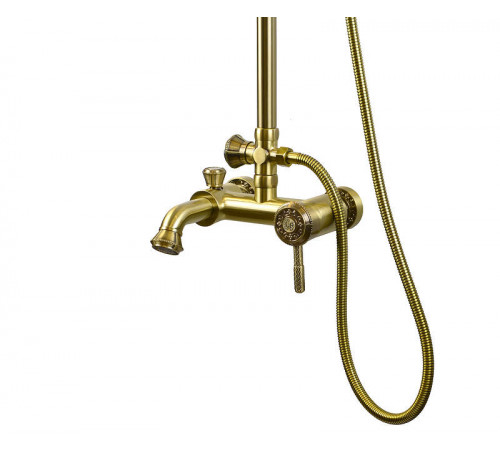 Душевая система Bronze de Luxe WINDSOR 10124F, бронза