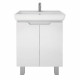 Тумба с раковиной подвесная Dreja Q Plus (D) 60 см, белый