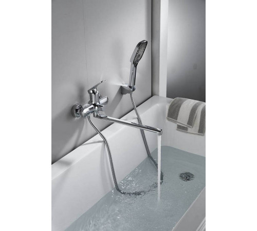 Смеситель для ванны Shevanik S8522, хром