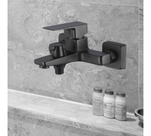 Смеситель для ванны WesnaArt NARCIS NAR06-310BL-25201, черный