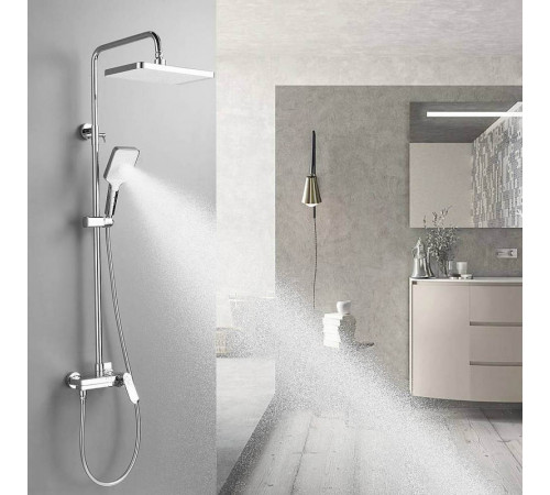 Душевая система Shevanik S4536, хром