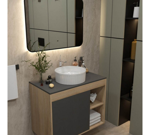 Раковина чаша Maretti RE13PD36-844, белая
