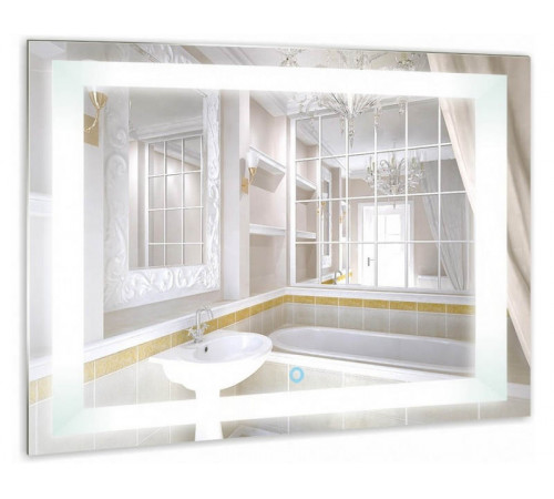Зеркало с LED подсветкой Relisan VESTA Гл000024328, 91,5x68,5