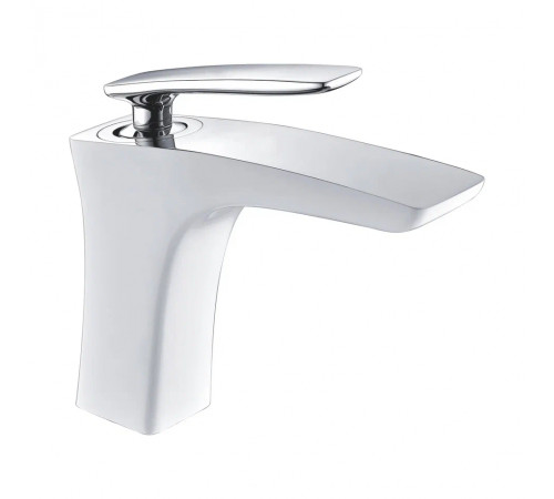Смеситель для раковины Rose R27F R2701F, белый/хром