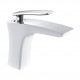 Смеситель для раковины Rose R27F R2701F, белый/хром