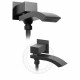 Душевая система встраиваемая FILARETE Waterfall FL1010BL, черный