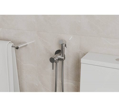 Гигиенический душ со смесителем Bravat D9151CP-ENG, хром