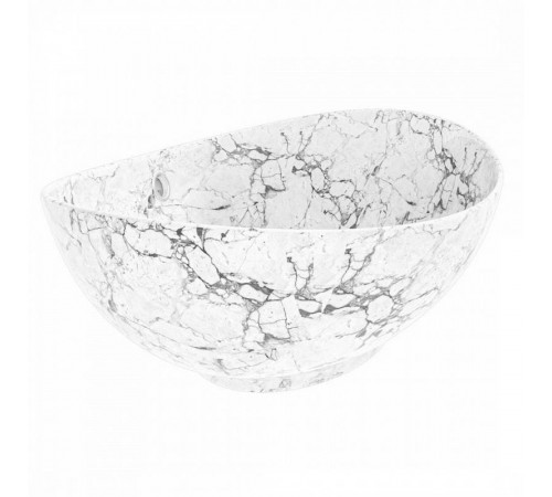 Раковина чаша Maretti EN13NS48-740MR, белый мрамор