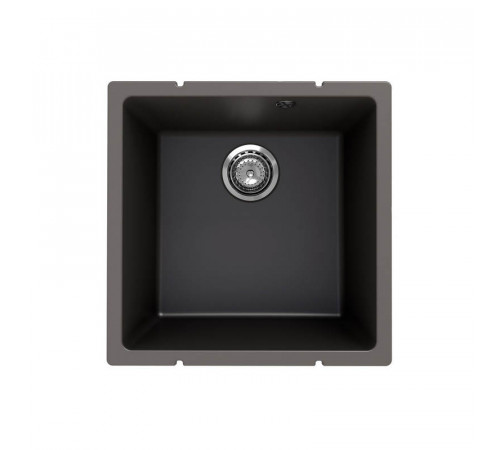 Кухонная мойка Ulgran Quartz Under 400-09, асфальт