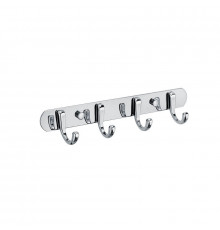 Планка с четырьмя крючками FIXSEN EQUIPMENT FX-1714, хром