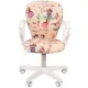 Детское компьютерное кресло CHAIRJET KIDS 105, велюр, принт принцессы
