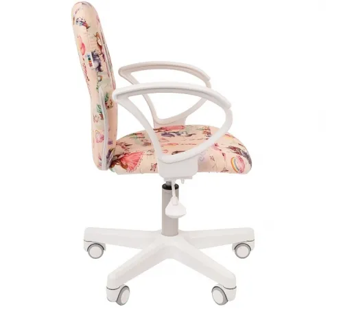 Детское компьютерное кресло CHAIRJET KIDS 105, велюр, принт принцессы