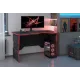 Стол компьютерный регулируемый STG 1385 SKILLL, Антрацит/Красный