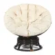 Кресло-качалка PAPASAN с подушкой, аntique brown