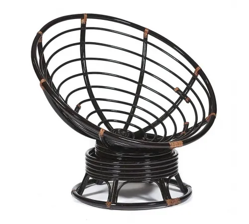 Кресло-качалка PAPASAN с подушкой, аntique brown