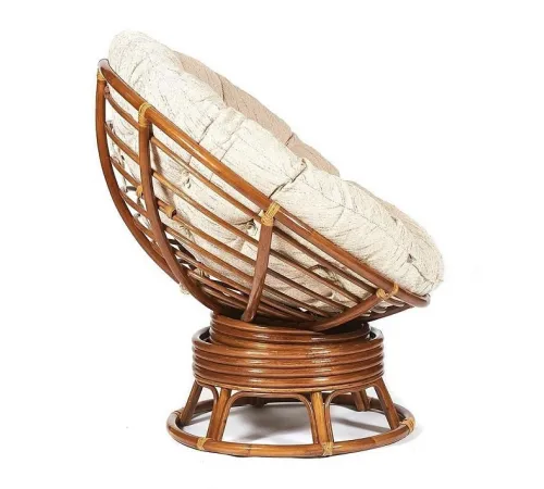 Кресло-качалка PAPASAN с подушкой, рecan