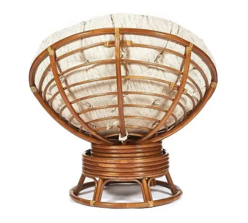 Кресло-качалка PAPASAN с подушкой, рecan